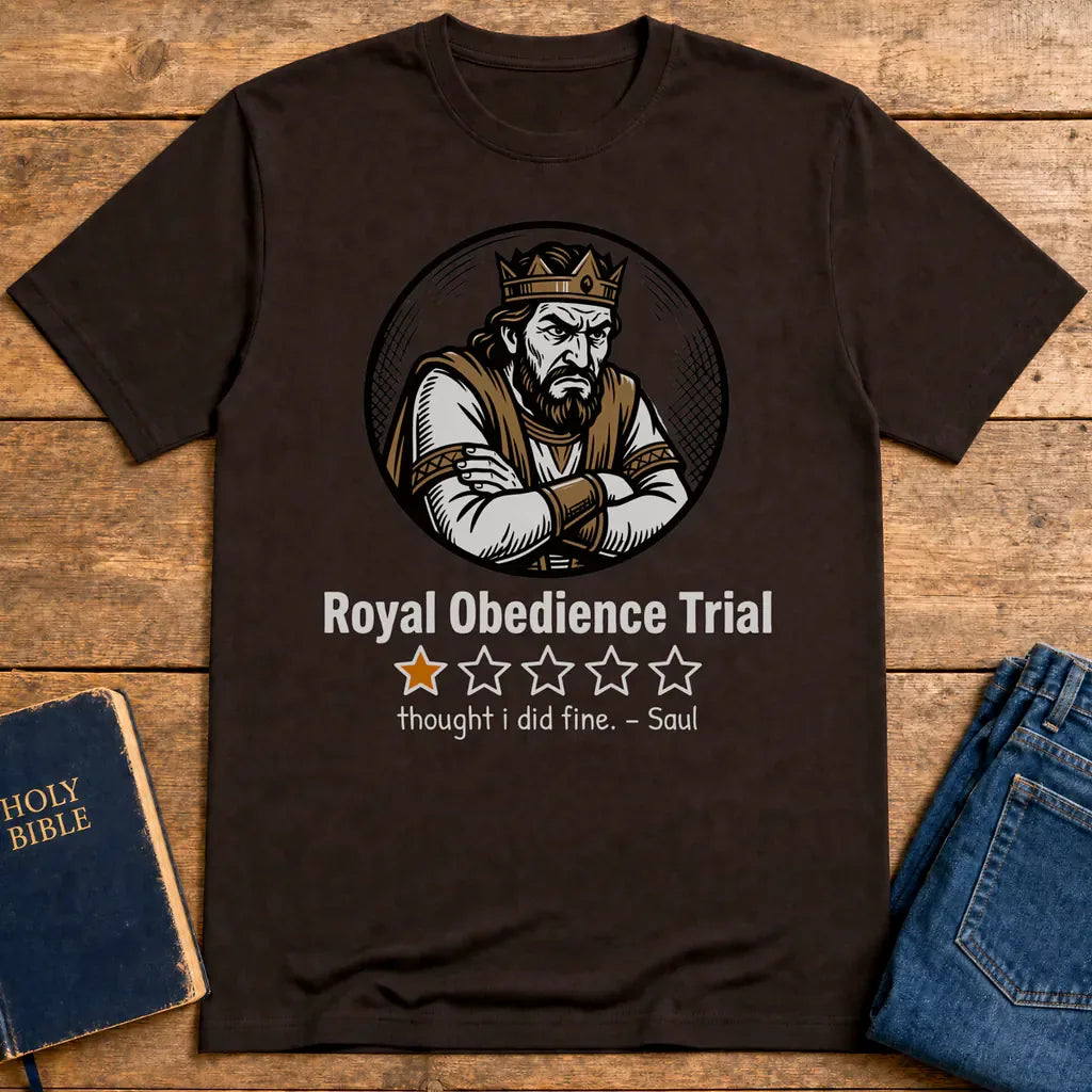 Royal Obedience Trial T-Shirt - Dark Chocolate