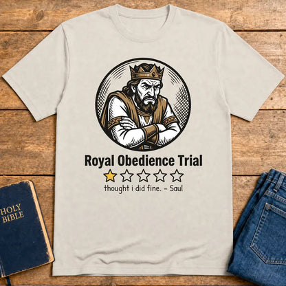Royal Obedience Trial T-Shirt - Ice Grey