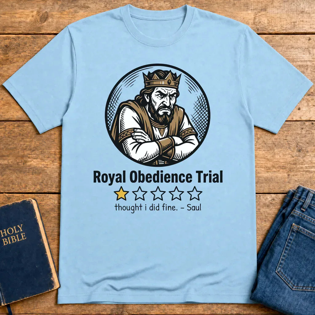 Royal Obedience Trial T-Shirt - Light Blue