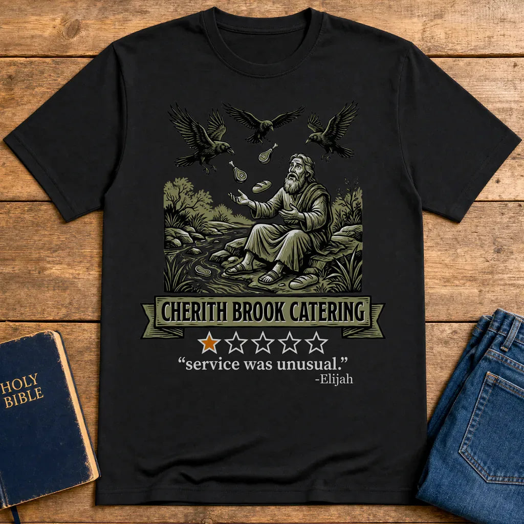 Cherith Brook Catering T-Shirt - Black