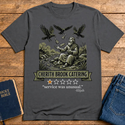 Cherith Brook Catering T-Shirt - Charcoal
