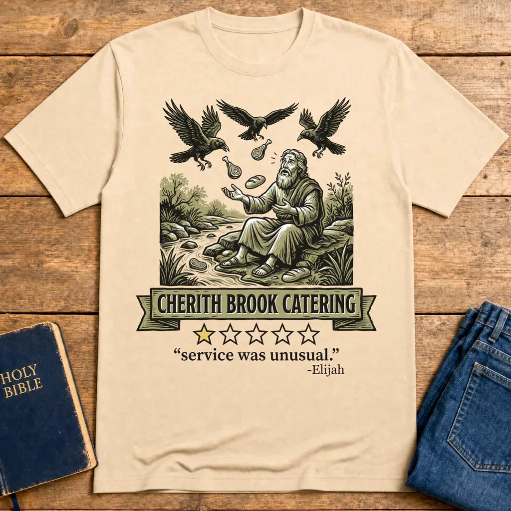 Cherith Brook Catering T-Shirt - Natural