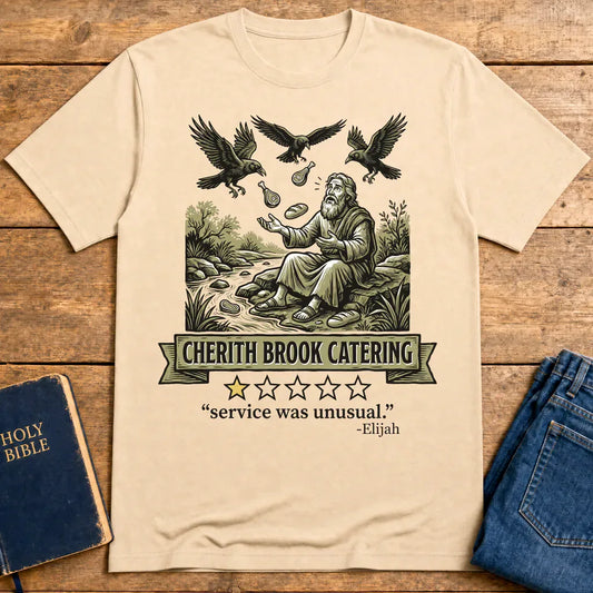 Cherith Brook Catering T-Shirt - Natural