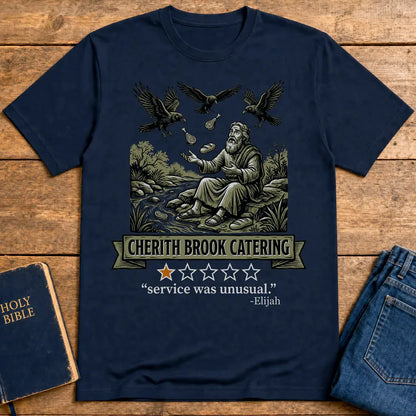 Cherith Brook Catering T-Shirt - Navy