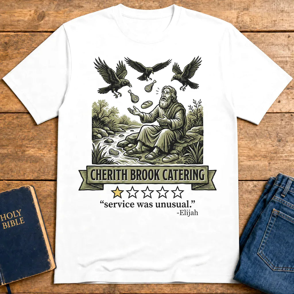 Cherith Brook Catering T-Shirt - White