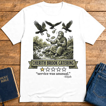 Cherith Brook Catering T-Shirt - White