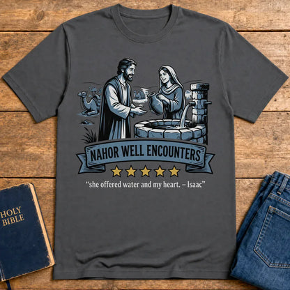 Nahor Well Encounters T-Shirt - Charcoal