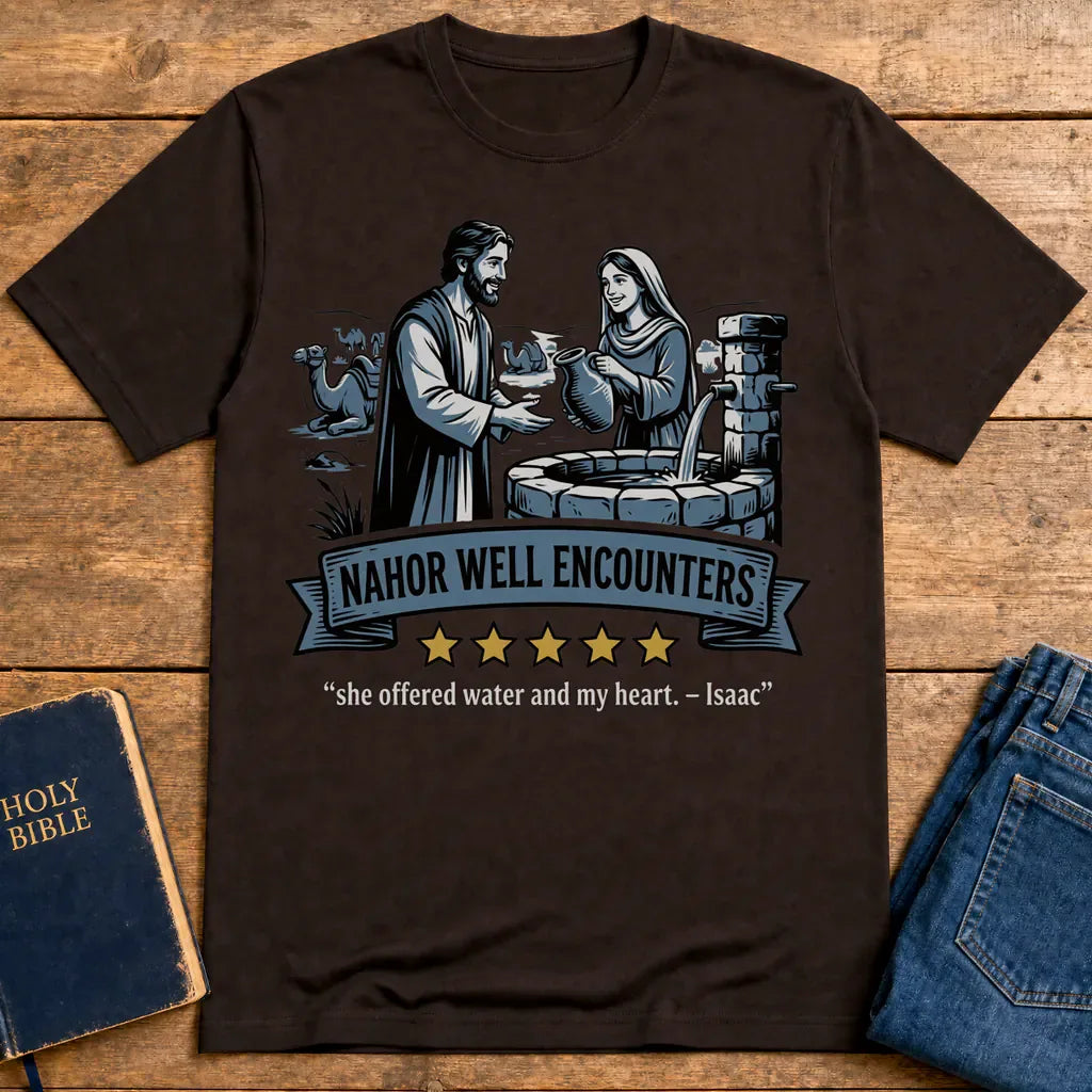 Nahor Well Encounters T-Shirt - Dark Chocolate