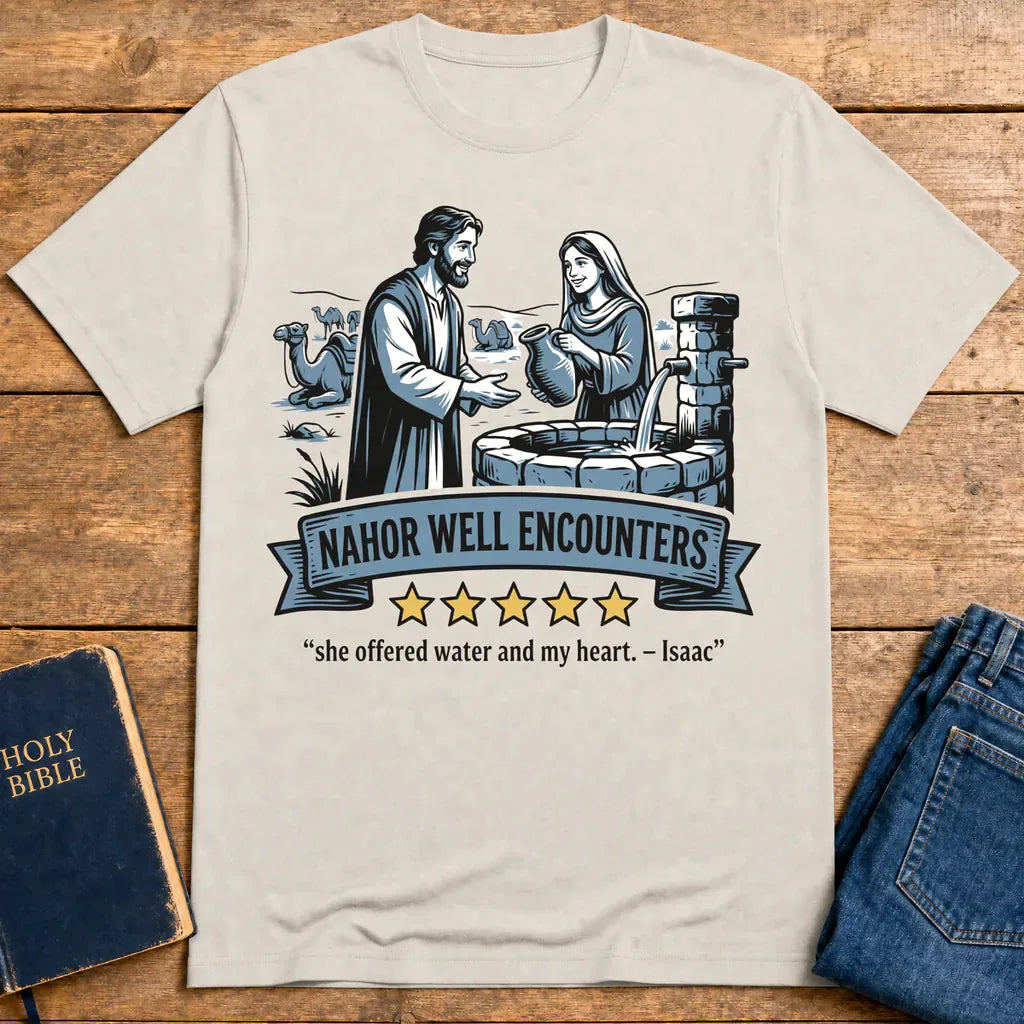 Nahor Well Encounters T-Shirt - Ice Grey