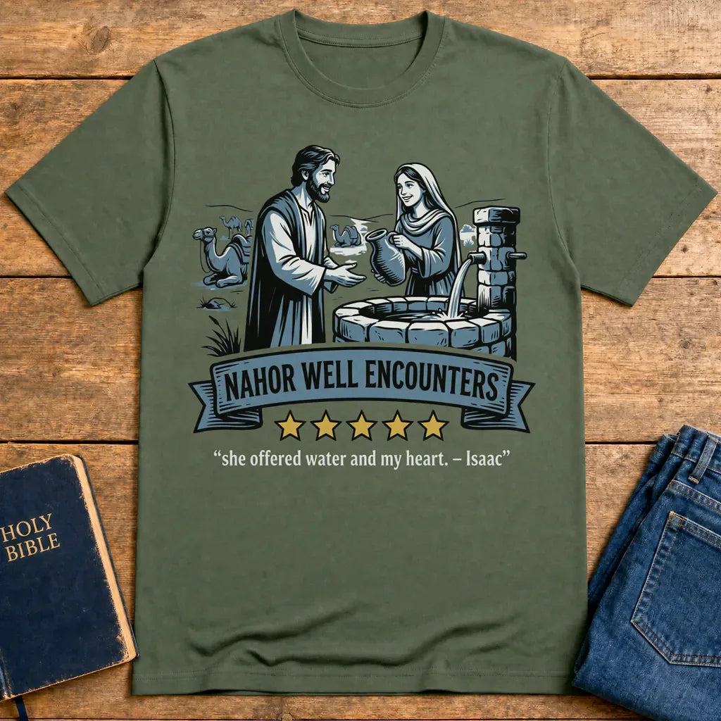 Nahor Well Encounters T-Shirt - Military Green