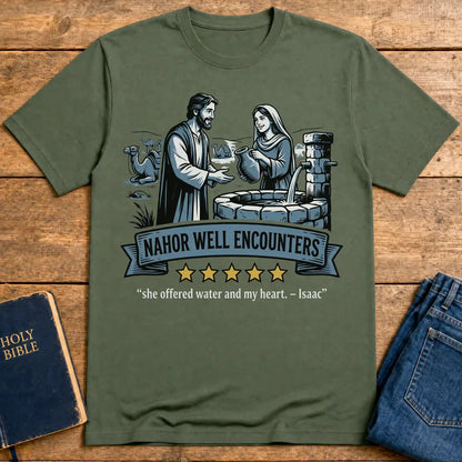 Nahor Well Encounters T-Shirt - Military Green