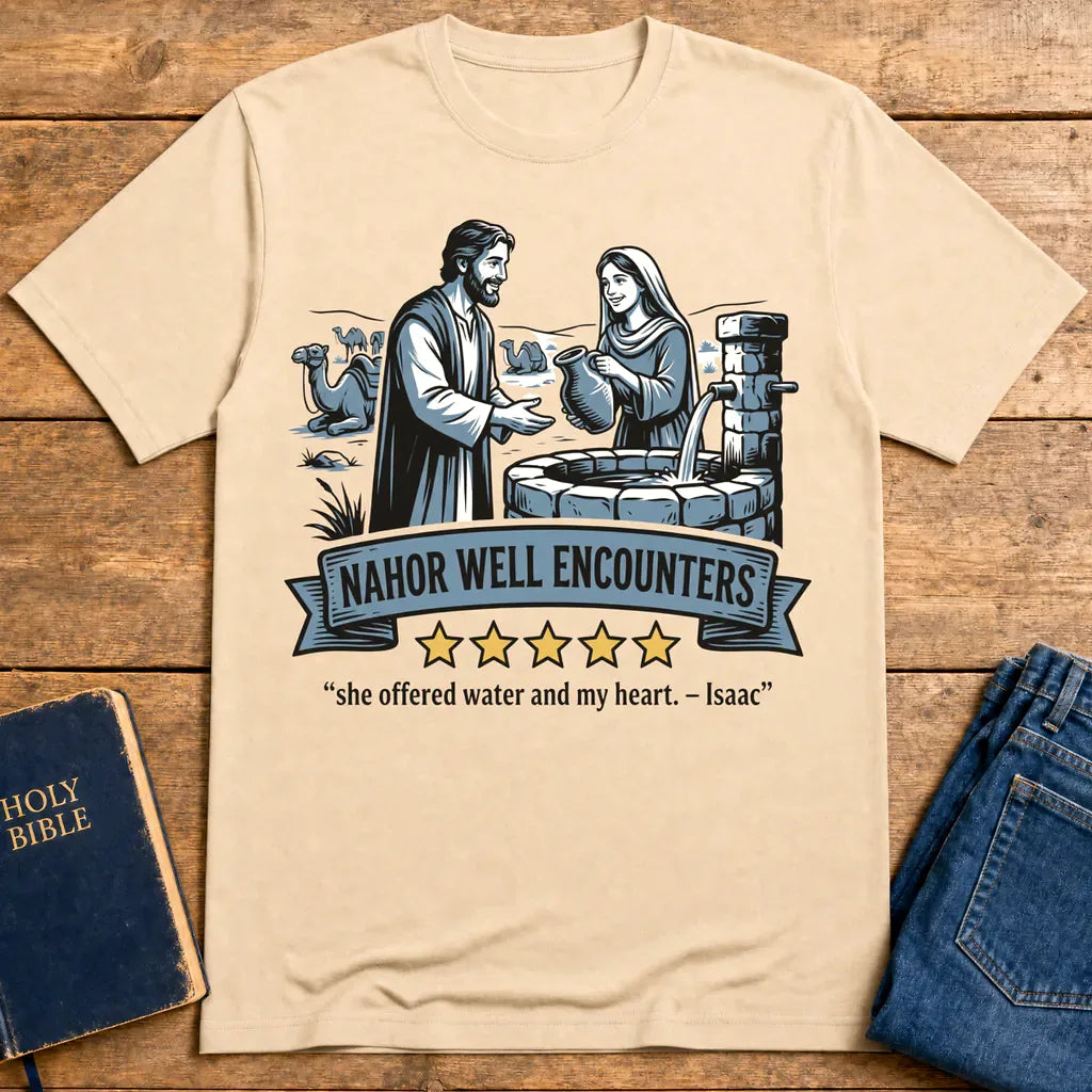Nahor Well Encounters T-Shirt - Natural