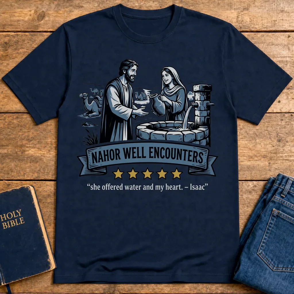 Nahor Well Encounters T-Shirt - Navy