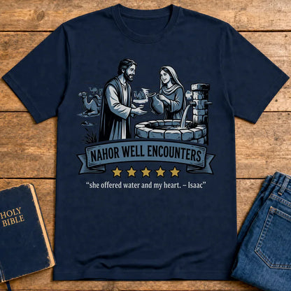 Nahor Well Encounters T-Shirt - Navy