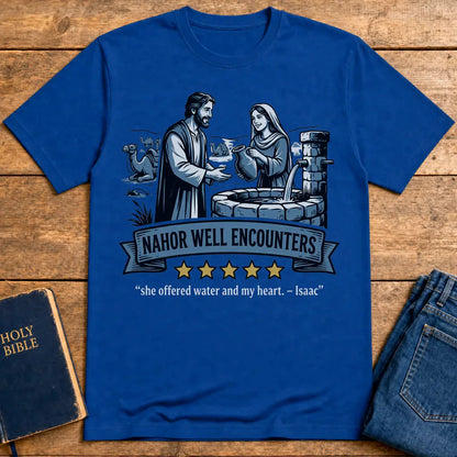 Nahor Well Encounters T-Shirt - Royal