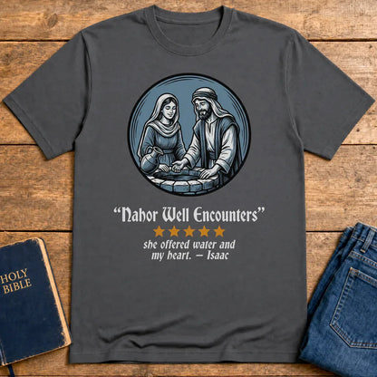 Nahor Well Encounters T-Shirt - Charcoal