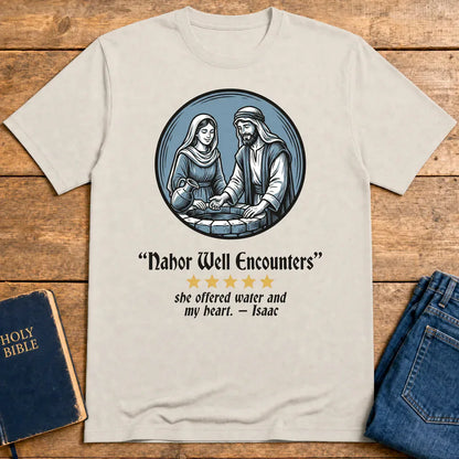 Nahor Well Encounters T-Shirt - Ice Grey