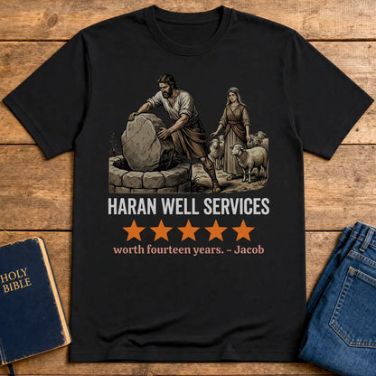 Haran Well Services T-Shirt - Black