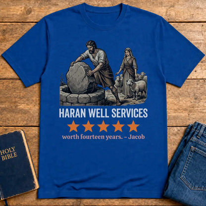 Haran Well Services T-Shirt - Royal