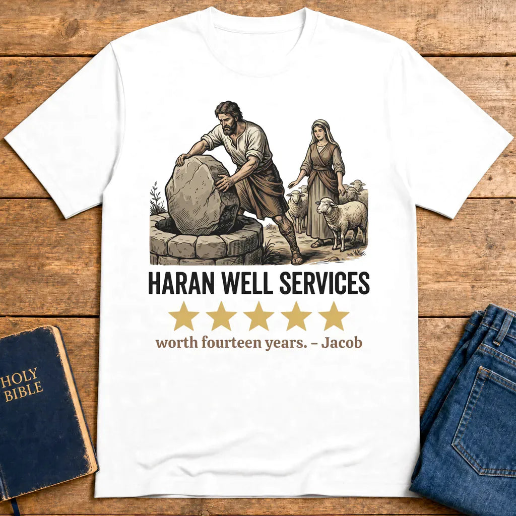 Haran Well Services T-Shirt - White