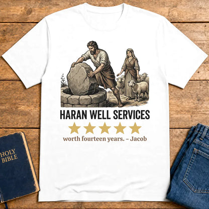 Haran Well Services T-Shirt - White