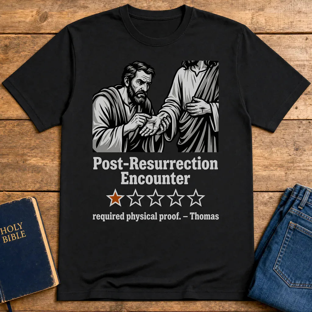 Post-Resurrection Encounter T-Shirt - Black