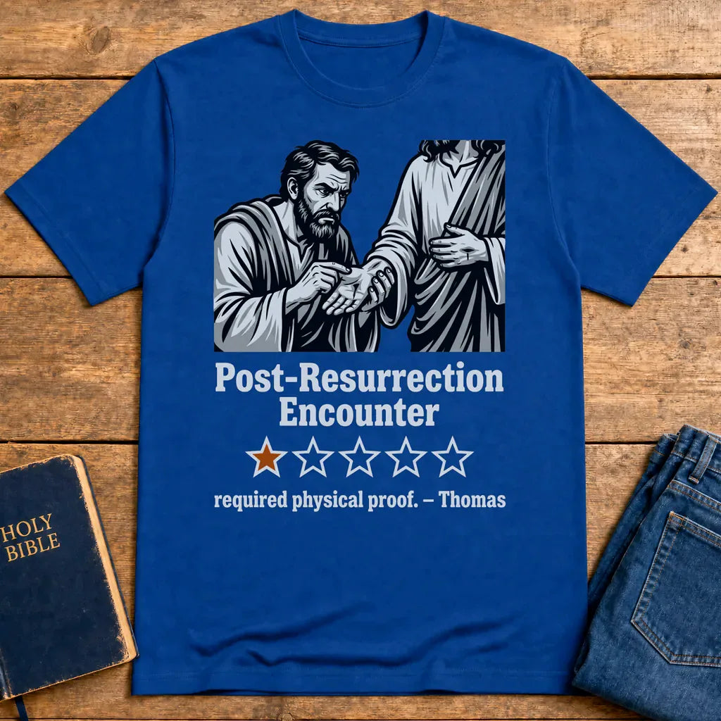 Post-Resurrection Encounter T-Shirt - Royal