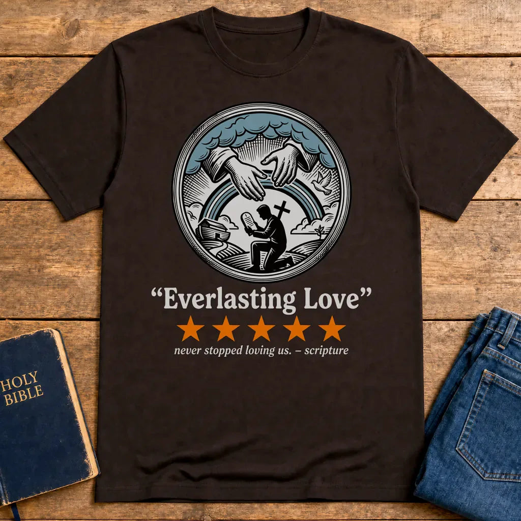 Everlasting Love T-Shirt - Dark Chocolate