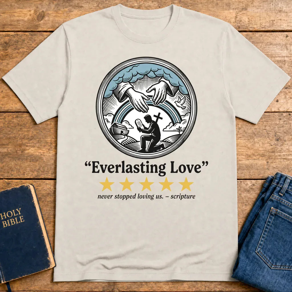 Everlasting Love T-Shirt - Ice Grey