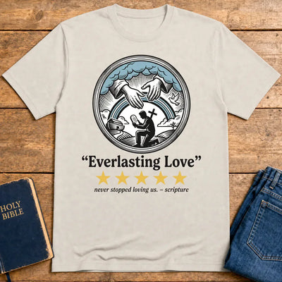 Everlasting Love T-Shirt - Ice Grey