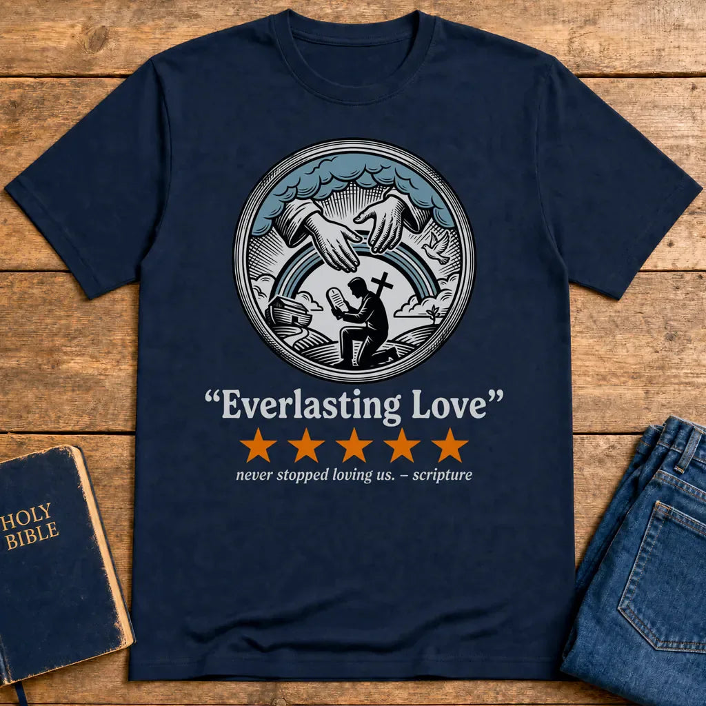 Everlasting Love T-Shirt - Navy