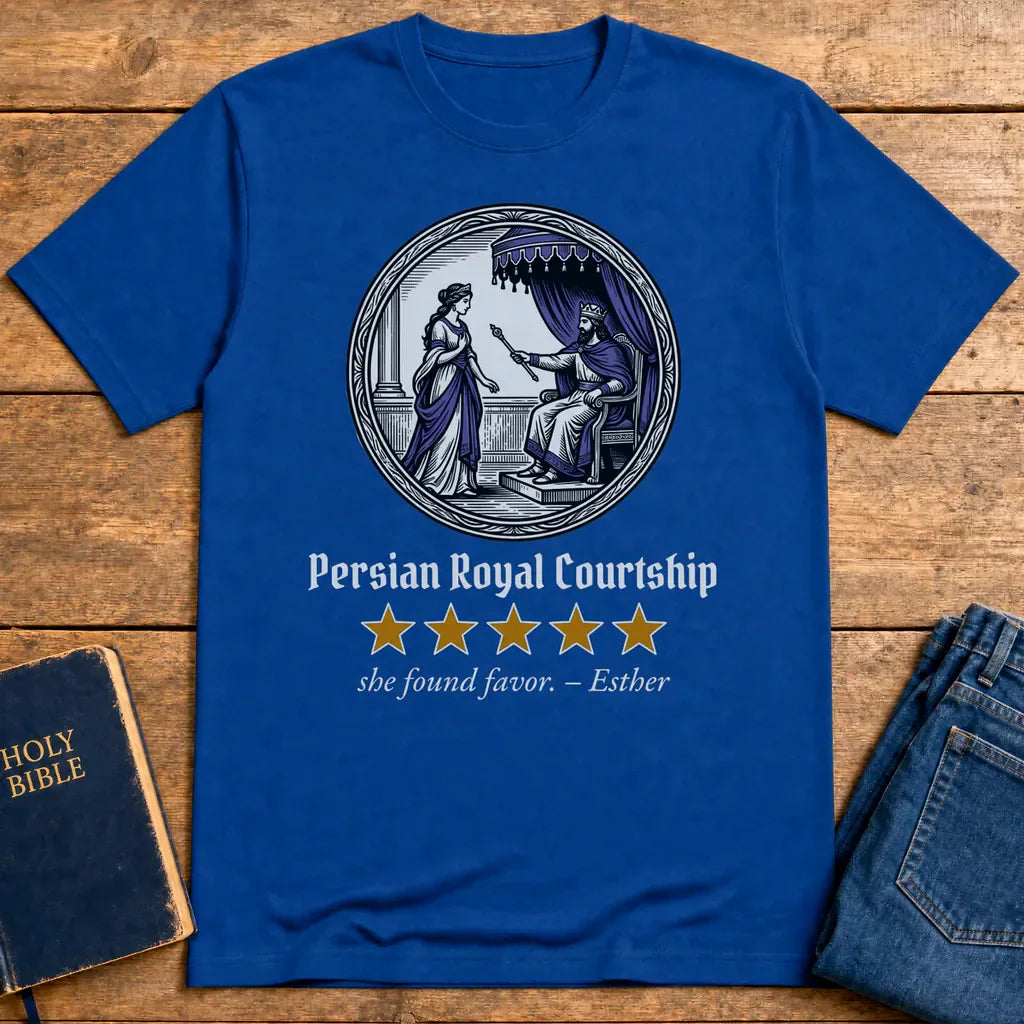 Persian Royal Courtship T-Shirt - Royal