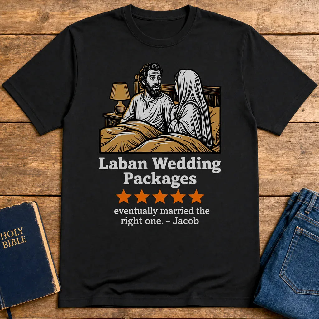 Laban Wedding Packages T-Shirt - Black