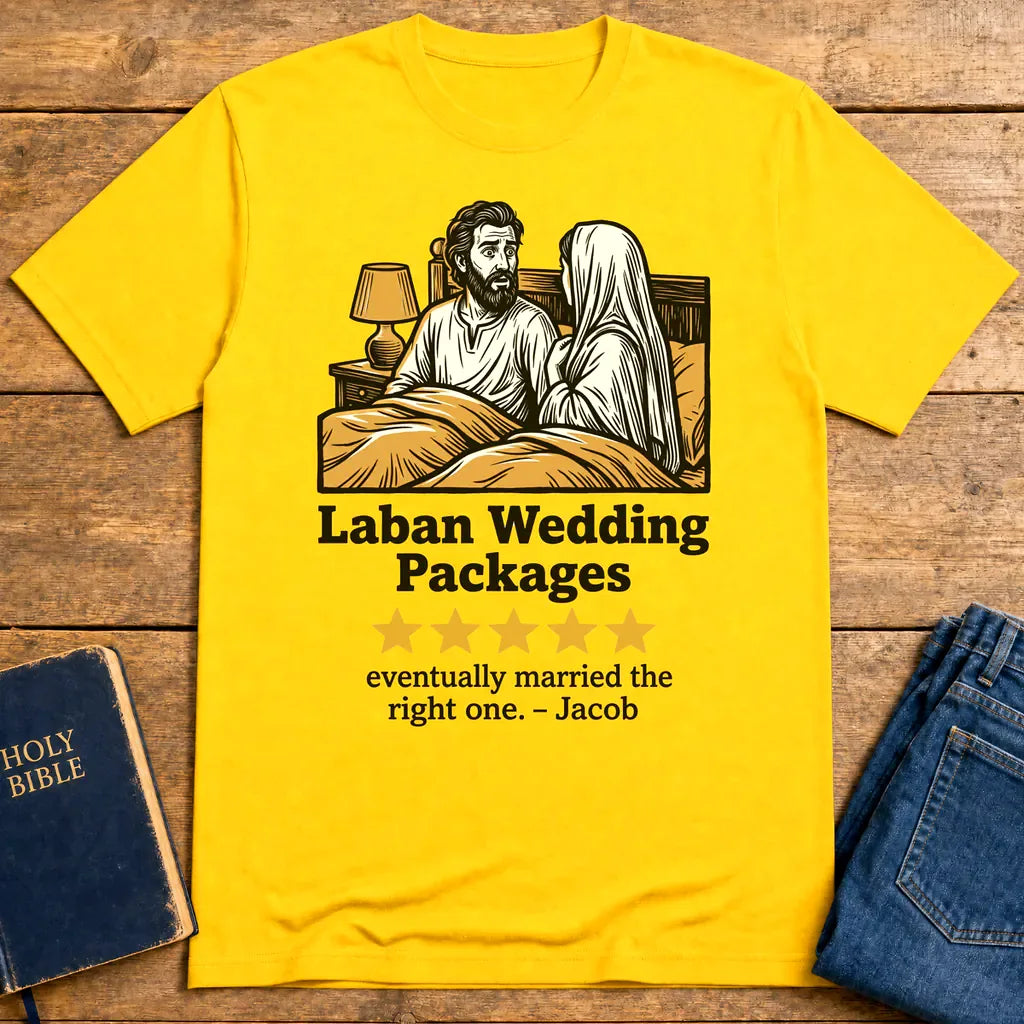 Laban Wedding Packages T-Shirt - Daisy