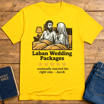 Laban Wedding Packages T-Shirt - Daisy