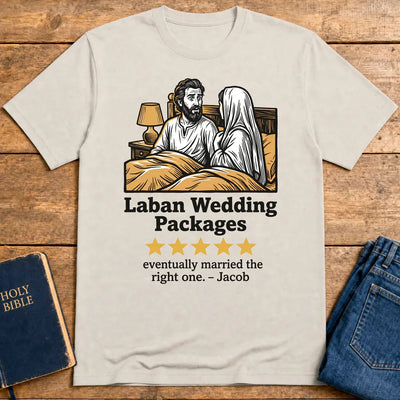 Laban Wedding Packages T-Shirt - Ice Grey