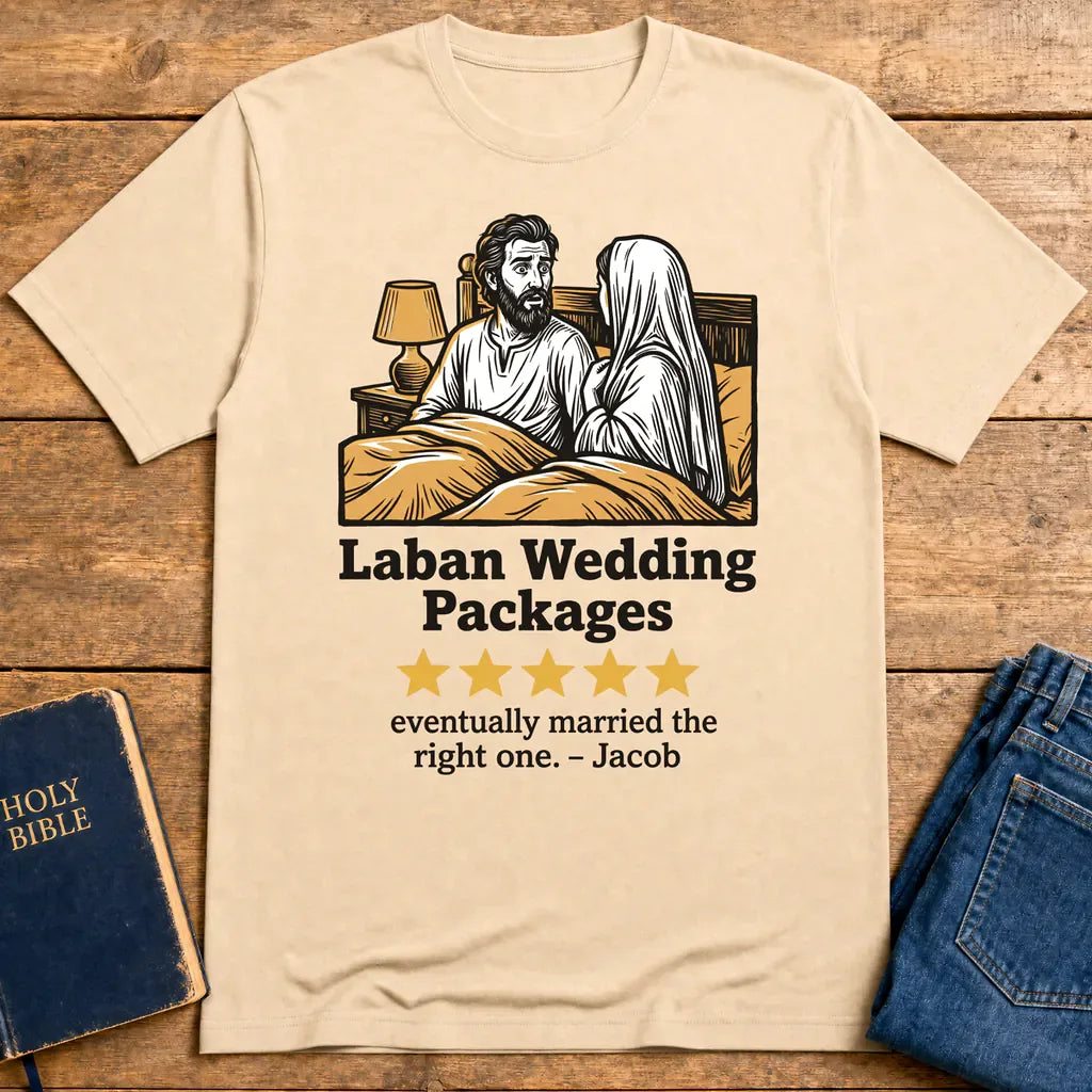 Laban Wedding Packages T-Shirt - Natural