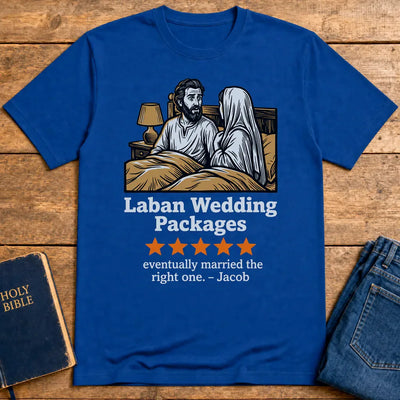 Laban Wedding Packages T-Shirt - Royal