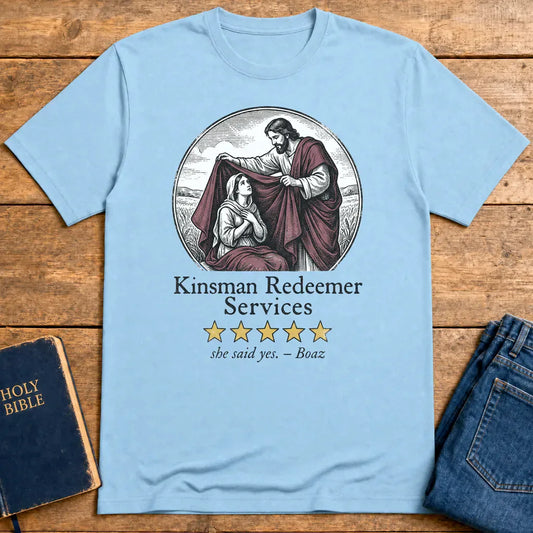 Kinsman Redeemer T-Shirt - Light Blue