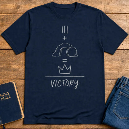 Resurrection Victory T-Shirt - Navy