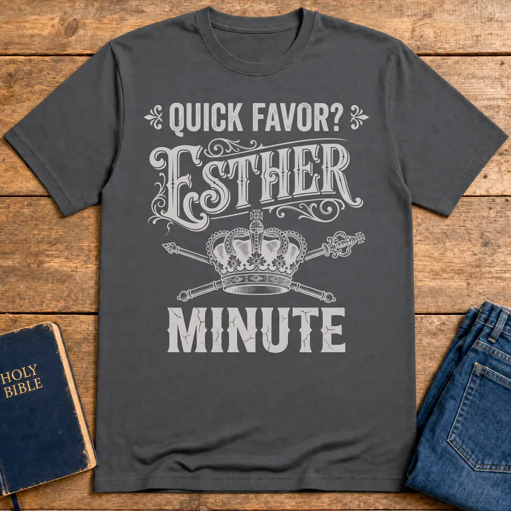 Esther Minute T-Shirt - Charcoal