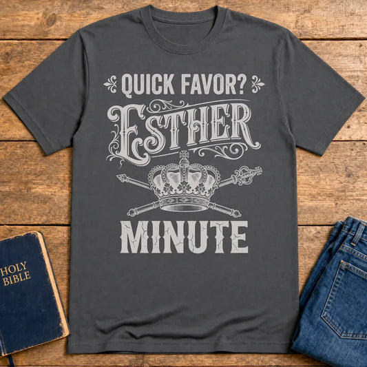 Esther Minute T-Shirt - Charcoal