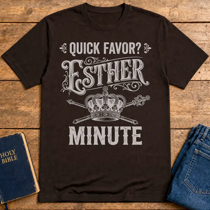 Esther Minute T-Shirt - Dark Chocolate