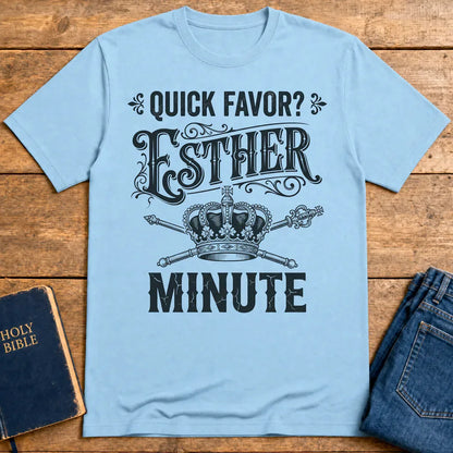 Esther Minute T-Shirt - Light Blue