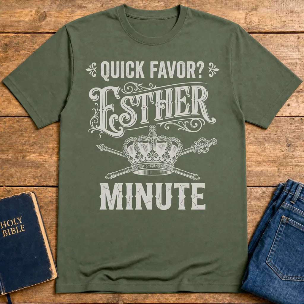 Esther Minute T-Shirt - Military Green