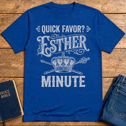 Esther Minute T-Shirt - Royal