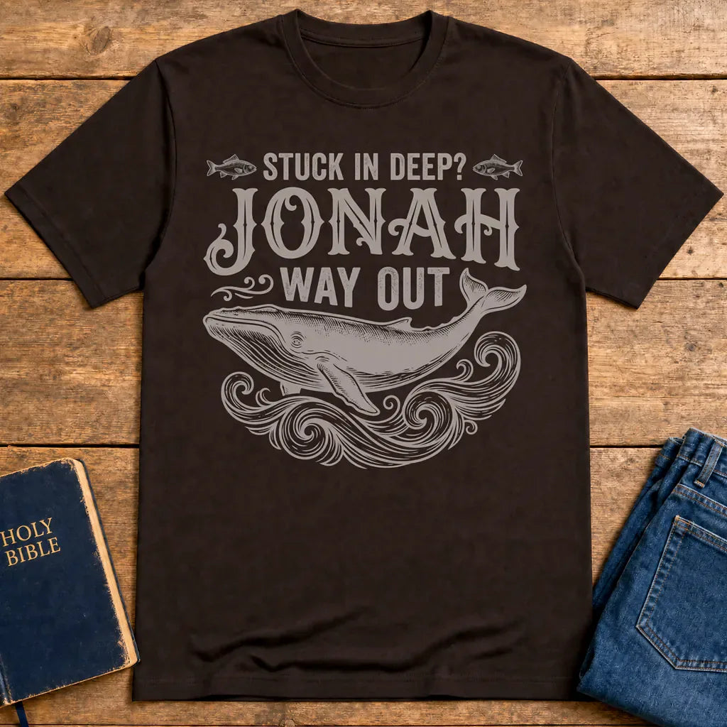 Jonah Way Out T-Shirt - Dark Chocolate