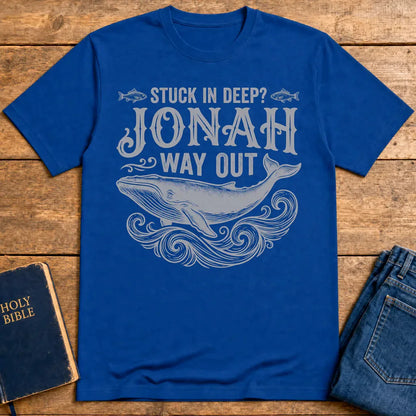 Jonah Way Out T-Shirt - Royal