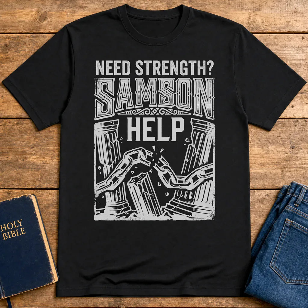 Samson Strength T-Shirt - Black