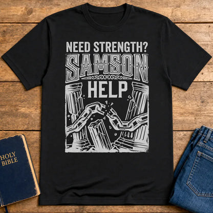 Samson Strength T-Shirt - Black